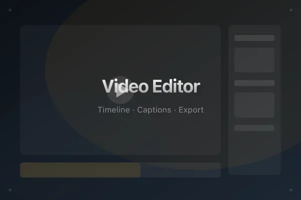AdCreate video editor — export and publish ads in any format for every platform